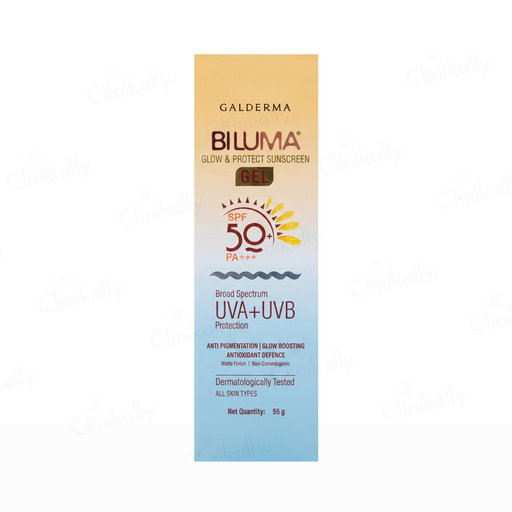 Biluma Glow & Protect Sunscreen Gel SPF 50+ PA+++